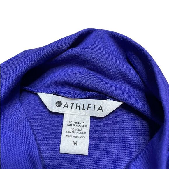 ATHLETA Essential Turtleneck Top Purple Size Medium - Picture 8 of 8